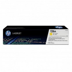 HP oryginalny toner CE312A, yellow, 1000s, HP 126A, HP LaserJet Pro CP1025, 1025nw, MFP M175, O - 1