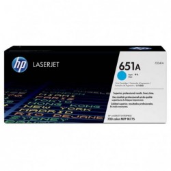 HP oryginalny toner CE341A, cyan, 16000s, HP 651A, HP LaserJet Enterprise 700 color MFP M775dn, M775f, O - 1
