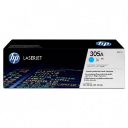 HP oryginalny toner CE411A, cyan, 2600s, HP 305A, HP Color LaserJet Pro M375NW, Pro M475DN, M451dn, O - 1