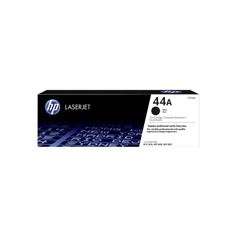 HP oryginalny toner CF244A, black, HP 44A, HP LaserJet Pro M14, M15, M17, M28, O - 1