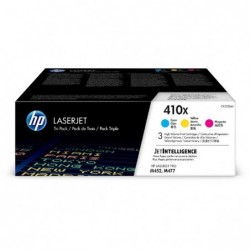 HP oryginalny toner CF252XM, CMY, 15000 (3x5000)s, HP 410X, high capacity, HP LaserJet Pro M452, MFP M377, MFP M477, 3szt, O - 1