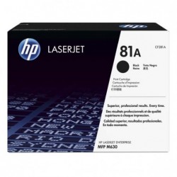 HP oryginalny toner CF281A, black, 10500s, HP 81A, HP LaserJet Enterprise Flow M630z, M606, M604, M605, O - 1