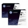HP oryginalny toner CF281A, black, 10500s, HP 81A, HP LaserJet Enterprise Flow M630z, M606, M604, M605, O - 2