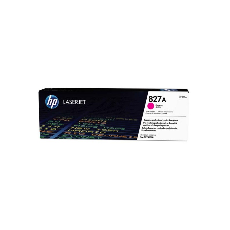 HP oryginalny toner CF303A, magenta, 32000s, HP 827A, HP Color LaserJet MFP M880z, 850g, O - 1