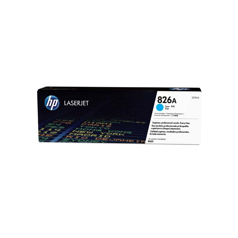 HP oryginalny toner CF311A, cyan, 31500s, HP 826A, HP Color LaserJet Enterprise M855dn, M855x+, M855x+, O - 1