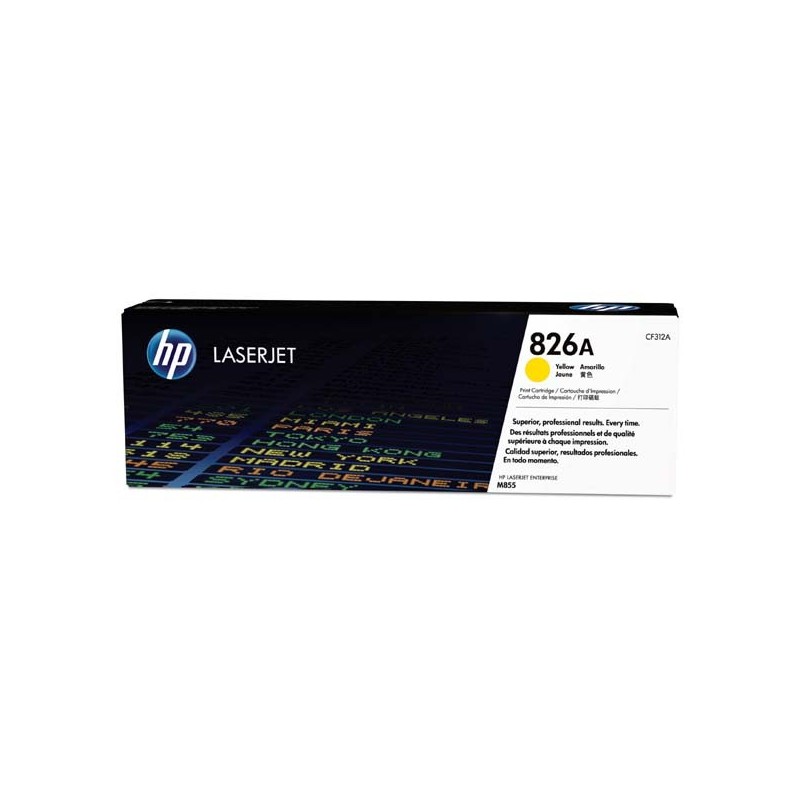 HP oryginalny toner CF312A, yellow, 31500s, HP 826A, HP Color LaserJet Enterprise M855dn, M855x+, M855x+, O - 1