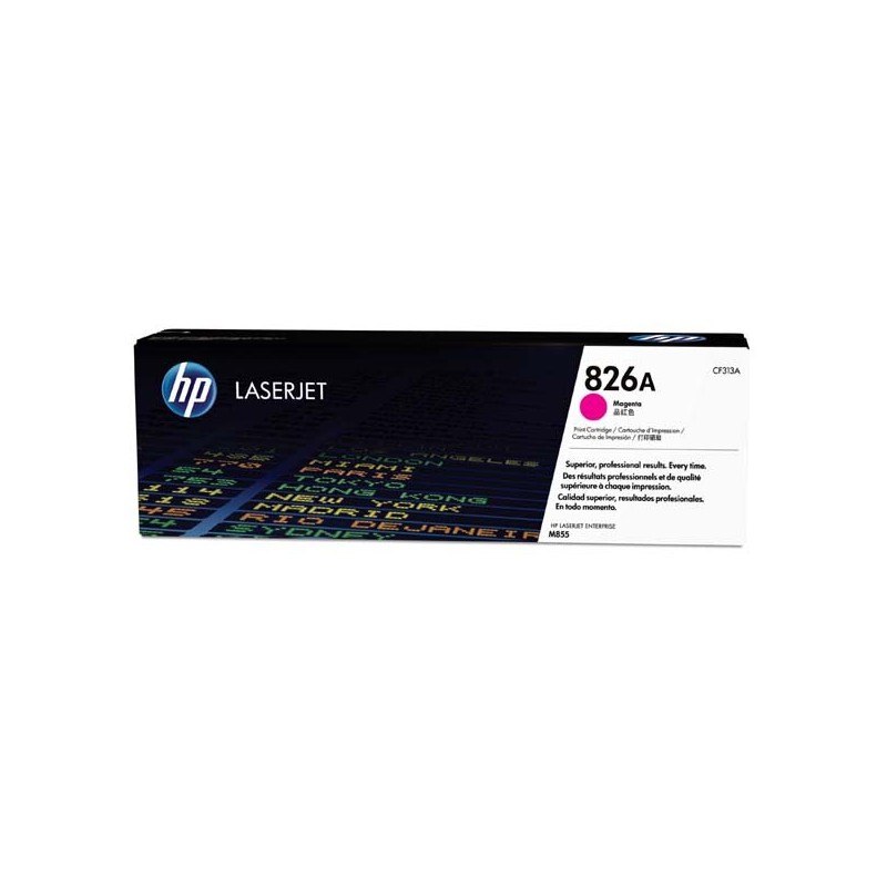 HP oryginalny toner CF313A, magenta, 31500s, HP 826A, HP Color LaserJet Enterprise M855dn, M855x+, M855x+, O - 1