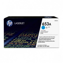 HP oryginalny toner CF321A, cyan, 16500s, HP 653A, HP Color LaserJet Enterprise Flow M680z, M680dn, M680, O - 1
