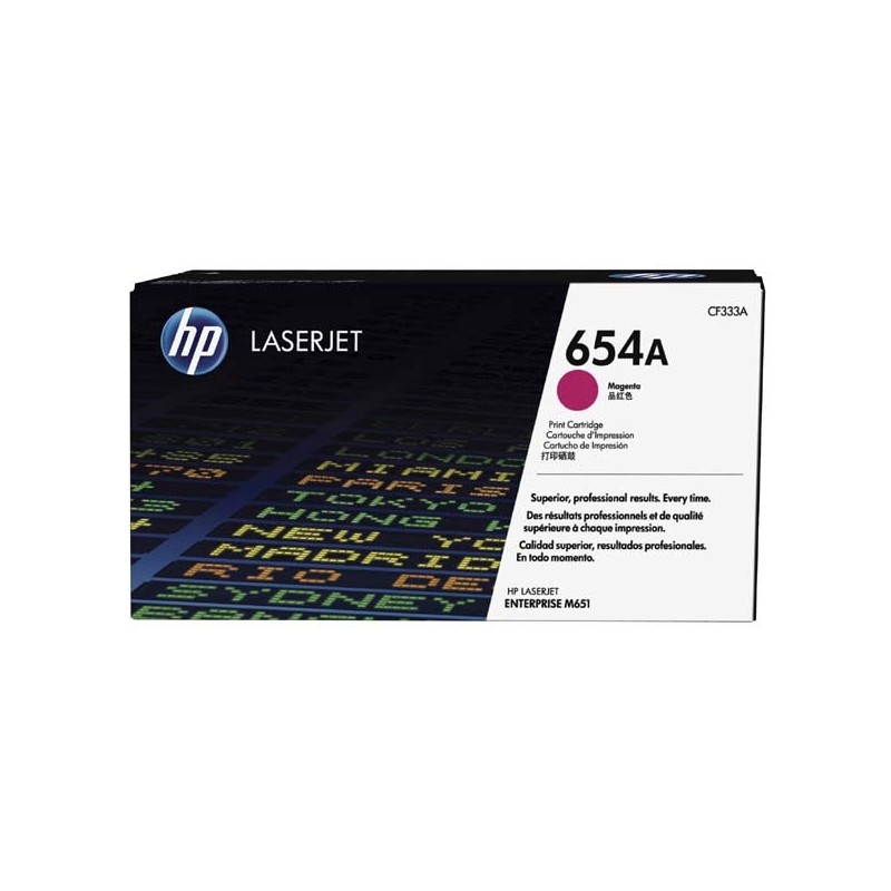 HP oryginalny toner CF333A, magenta, 15000s, HP 654A, HP Color LaserJet Enterprise M651dn, M651n, M651xh, O - 1