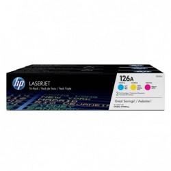 HP oryginalny toner CF341A, CMY, 1000s, HP 126A, HP LaserJet+, N, 900g, 3szt, O - 1