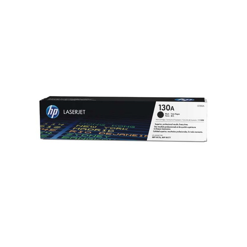 HP oryginalny toner CF350A, black, 1300s, HP 130A, HP Color LaserJet Pro M176n, M177fw, 300g, O - 1