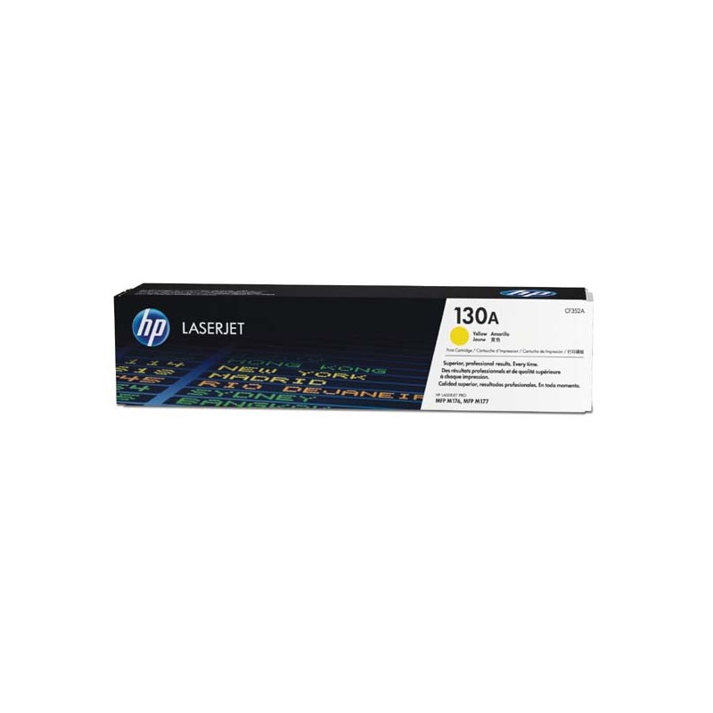 HP oryginalny toner CF352A, yellow, 1000s, HP 130A, HP Color LaserJet Pro M176n, M177fw, 300g, O - 1