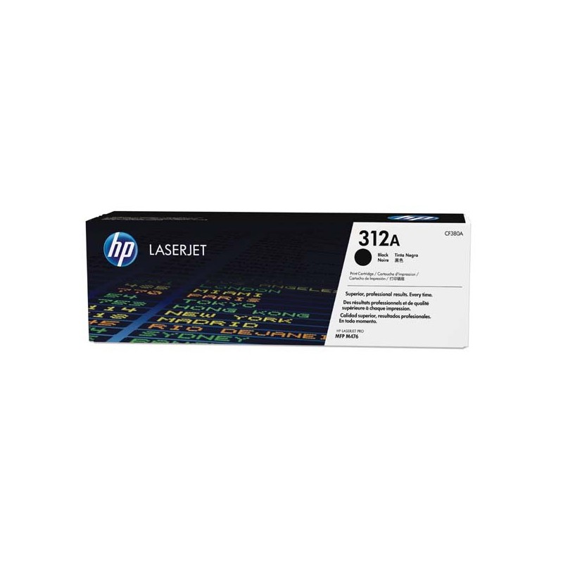 HP oryginalny toner CF380A, black, 2280s, HP 312A, HP Color LaserJet Pro MFP M476dn, MFP M476dw, MFP M47, 720g, O - 1