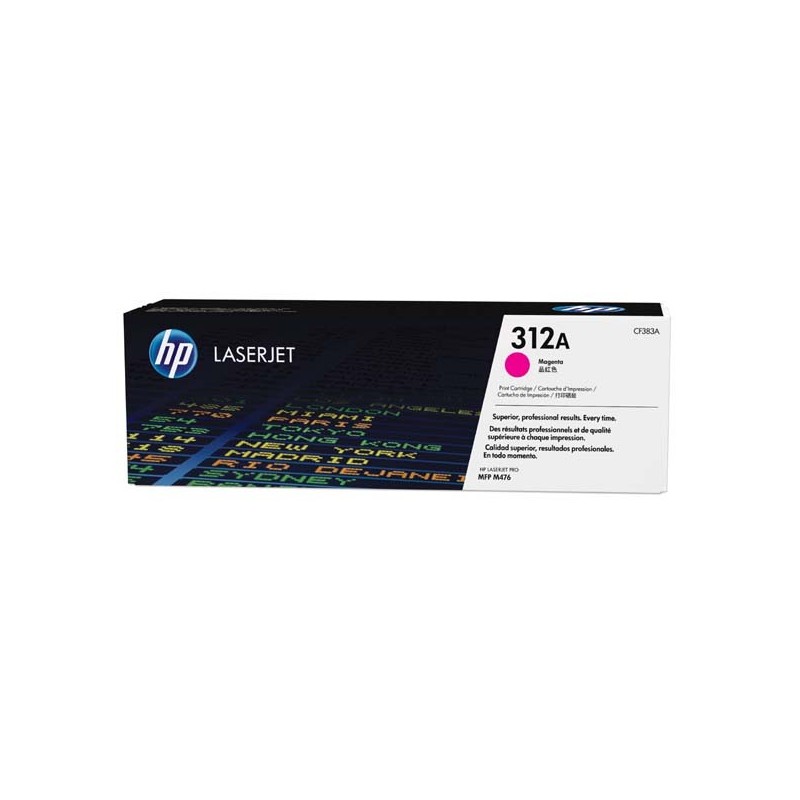 HP oryginalny toner CF383A, magenta, 2700s, HP 312A, HP Color LaserJet Pro MFP M476dn, MFP M476dw, MFP M47, 720g, O - 1