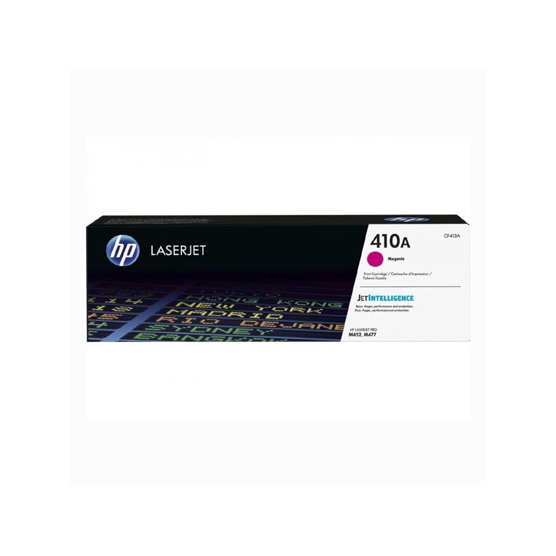HP oryginalny toner CF413A, magenta, 2300s, HP 410A, HP LJ Pro M452, LJ Pro MFP M477, 600g, O - 1