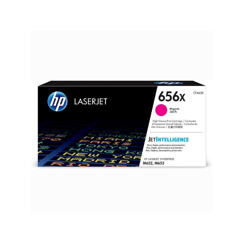 HP oryginalny toner CF463X, magenta, 22000s, HP 656X, high capacity, HP LaserJet Enterprise M652,652dn,652n,653,653dn,653x, O - 