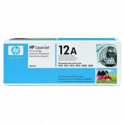 HP oryginalny toner Q2612A, black, 2000s, HP 12A, HP LaserJet 1010, 1012, 1015, 1020, 1022, 3015, 3020, O - 2