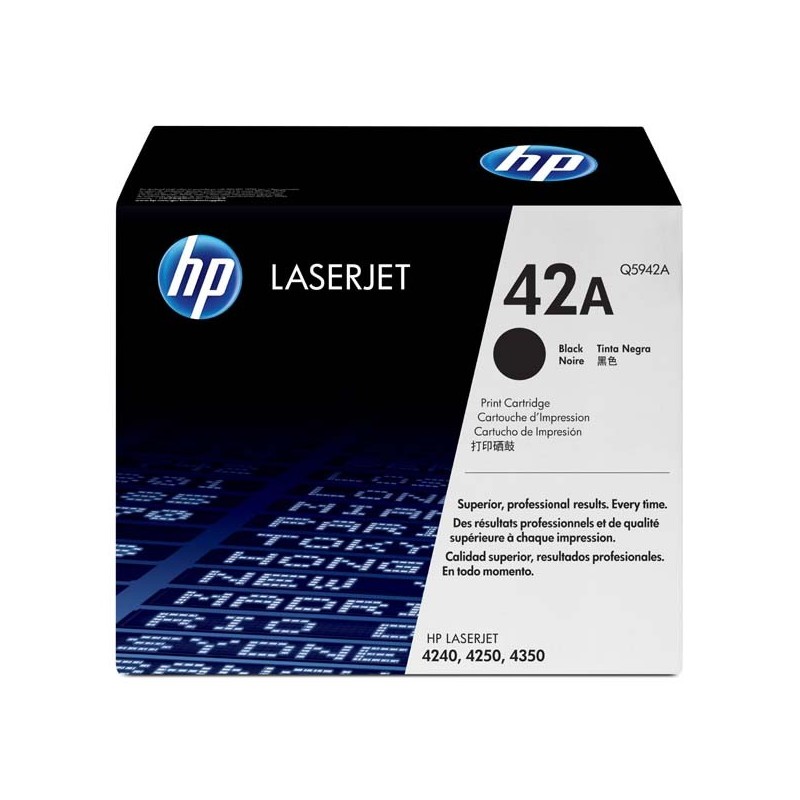 HP oryginalny toner Q5942A, black, 10000s, HP 42A, HP LaserJet 4250, 4350, O - 1