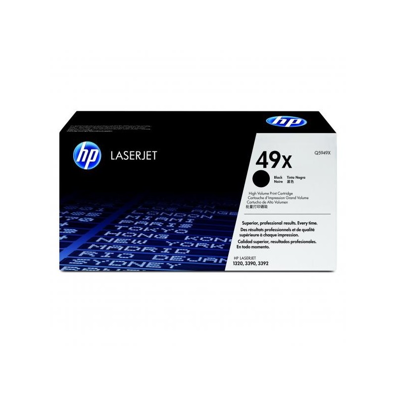 HP oryginalny toner Q5949X, black, 6000s, HP 49X, high capacity, HP LaserJet 1320, 3390, 3392, O - 1