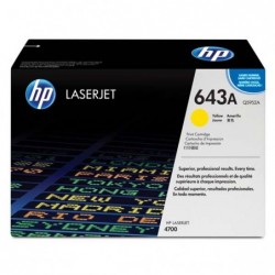 HP oryginalny toner Q5952A, yellow, 10000s, HP 643A, HP Color LaserJet 4700, n, dn, dtn, ph+, O - 1