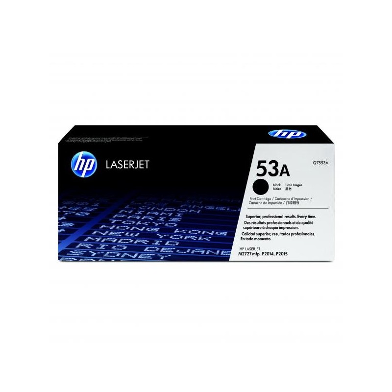 HP oryginalny toner Q7553A, black, 3000s, HP 53A, HP LaserJet P2010, P2015, O - 1
