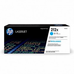 HP oryginalny toner W2121X, cyan, 10000s, HP 212X, HP Color LaserJet Enterprise M555dn, M555x, M554dn, O - 1