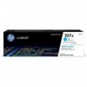 HP oryginalny toner W2211A, cyan, 1250s, HP 207A, HP Color LaserJet Pro M255, MFP M282, M283, O - 1