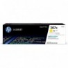 HP oryginalny toner W2212X, yellow, 2450s, HP 207X, HP Color LaserJet Pro M255, MFP M282, M283, O - 1