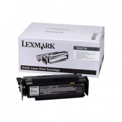 Lexmark oryginalny toner 12A4710, black, 6000s, return, Lexmark X422, O - 1