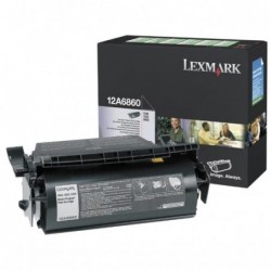 Lexmark oryginalny toner 12A6860, black, 10000s, return, Lexmark T620, X620e, T622, O - 1