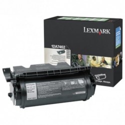 Lexmark oryginalny toner 12A7462, black, 21000s, return, Lexmark T630, T632, T634, X630, X632e, O - 1