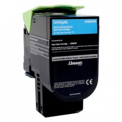 Lexmark oryginalny toner 24B6008, cyan, 3000s, 24B6008, high capacity, Lexmark O - 2