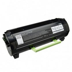 Lexmark oryginalny toner 24B6186, black, 16000s, return, Lexmark M3150, XM3150, O - 1