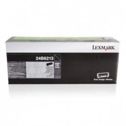 Lexmark oryginalny toner 24B6213, black, 10000s, return, Lexmark M1140, XM1140, O - 1