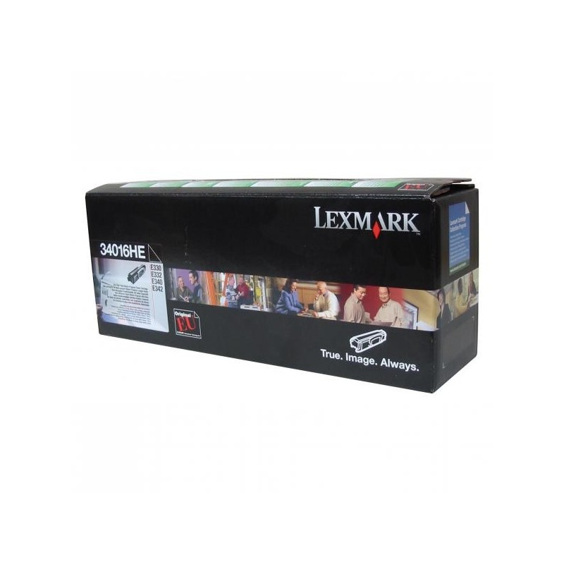 Lexmark oryginalny toner 34016HE, black, 6000s, return, Lexmark E330, E332n, E340, E342n, O - 1