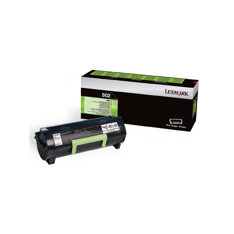 Lexmark oryginalny toner 50F2000, black, 1500s, 502, return, Lexmark MS310D, 310DN, 410D, 410DN, O - 1