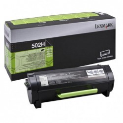 Lexmark oryginalny toner 50F2H0E, black, 5000s, 502H, high capacity, return, Lexmark MS310D, 310DN, 410D, 410DN, O - 1
