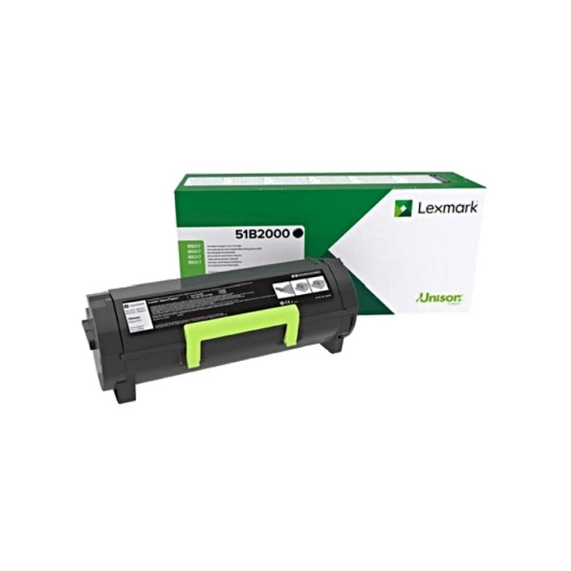 Lexmark oryginalny toner 51B2000, black, 2500s, Lexmark MS317, MX317, O - 1