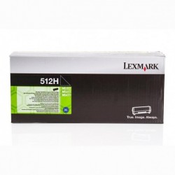 Lexmark oryginalny toner 51F2H00, black, 5000s, high capacity, return, Lexmark MS312, O - 1