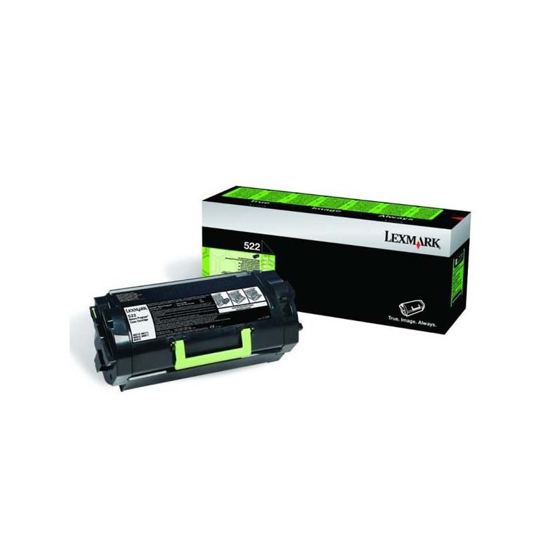 Lexmark oryginalny toner 52D2000, black, 6000s, 522, return, Lexmark MS812de, MS812dn, MS810de, MS811dn, O - 1