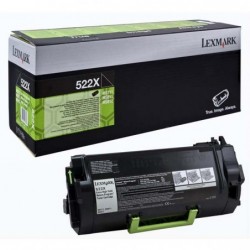 Lexmark oryginalny toner 52D2X00, black, 45000s, 522X, extra duża pojemność, return, Lexmark MS811, 812, O - 1