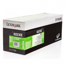 Lexmark oryginalny toner 62D2X0E, black, 45000s, kartridż korporacyjny, extra duża pojemność, Lexmark 622XE, O - 1