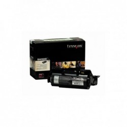 Lexmark oryginalny toner 64416XE, black, 32000s, return, Lexmark T644, O - 1