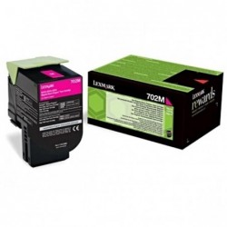 Lexmark oryginalny toner 70C20M0, magenta, 1000s, return, Lexmark CS510de, CS410dn, CS310dn, CS310n, CS410n, O - 1