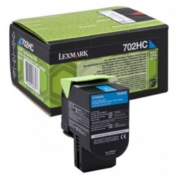 Lexmark oryginalny toner 70C2HC0, cyan, 3000s, high capacity, return, Lexmark CS510de, CS410dn, CS310dn, CS310n, CS410n, O - 1