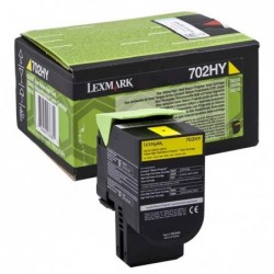 Lexmark oryginalny toner 70C2HY0, yellow, 3000s, high capacity, return, Lexmark CS510de, CS410dn, CS310dn, CS310n, CS410n, O - 1