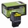Lexmark oryginalny toner 70C2HY0, yellow, 3000s, high capacity, return, Lexmark CS510de, CS410dn, CS310dn, CS310n, CS410n, O - 1