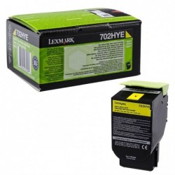 Lexmark oryginalny toner 70C2HYE, yellow, 3000s, Lexmark CS510de, CS410dn, CS310dn, CS310n, CS410n, O - 1