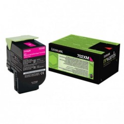Lexmark oryginalny toner 70C2XM0, magenta, 4000s, extra duża pojemność, return, Lexmark CS510de, CS510dte, O - 1