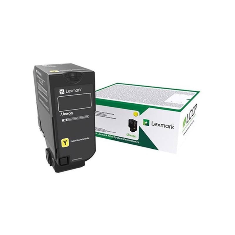 Lexmark oryginalny toner 73B20Y0, yellow, 15000s, return, Lexmark CS827de, CX827de, O - 1